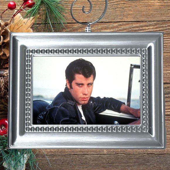 Grease John Travolta Danny Zuko Retro Movie Memorabilia‎ Christmas Tree Ornament - Picture 1 of 3